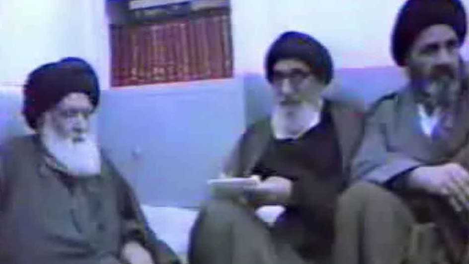 جلسة للإمام الخوئي ٢